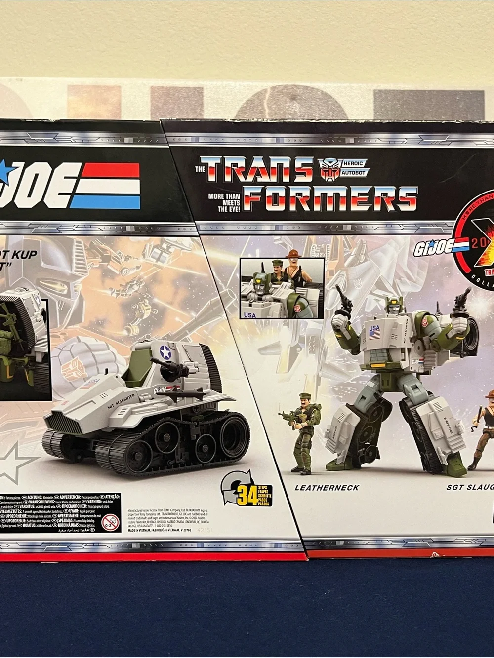 Autobot Kup & G.I. Joe Vehicle Set - Green and White
